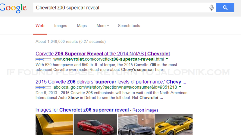 Illustration for article titled 2015 Chevrolet Corvette Z06 Has 620 Horses, 650 Pound Feet Of Torque